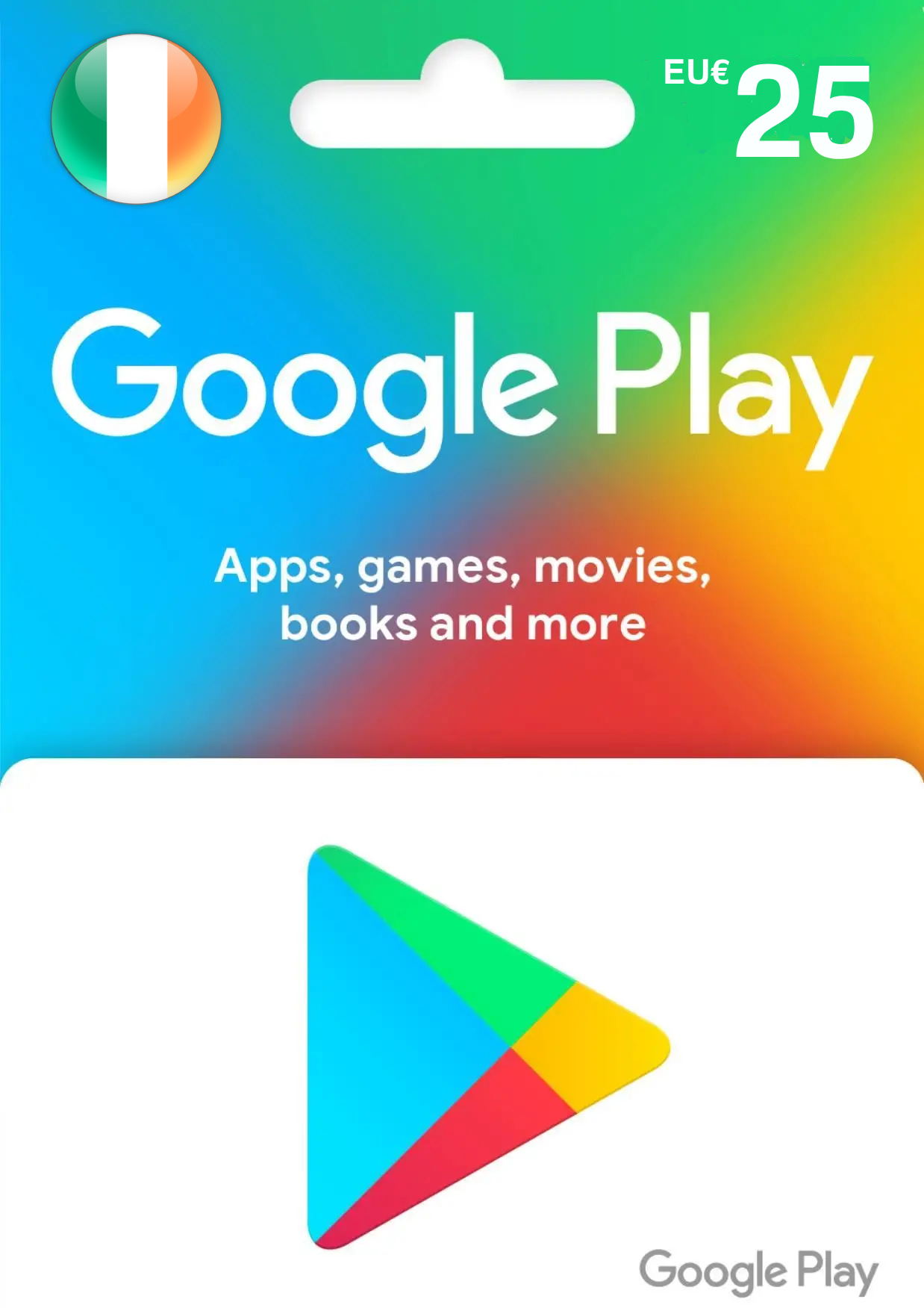 Google Play EUR 25 Gift Card | Ireland Account digital — Import Game Deal