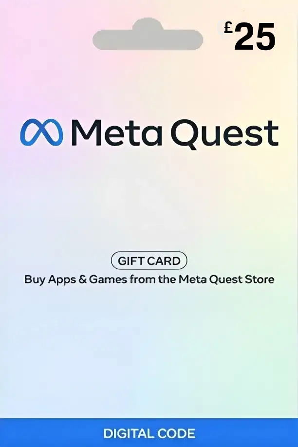 Meta Quest Gift Card 25 GBP | United Kingdom Account <span class="ext ext_digital">digital</span> image 1