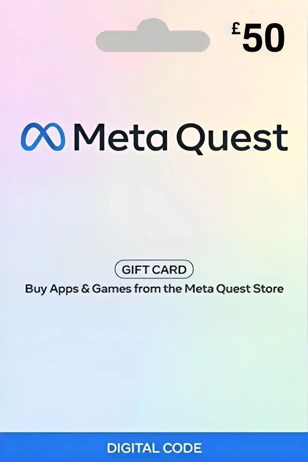 Meta Quest Gift Card 50 GBP | United Kingdom Account <span class="ext ext_digital">digital</span> image 1
