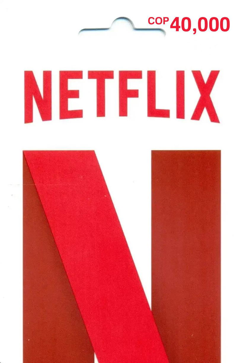Netflix Gift Card 40,000 COP | فقط برای حساب کاربری کلمبیاNetflix Colombia Card 40000 COPNetflix Gift 40,000 COPNetflix Card 40,000 COPNetflix Gift Card 40,000 COPNetflix ColombiaNetflix <span class="ext ext_digital">digital</span> image 1