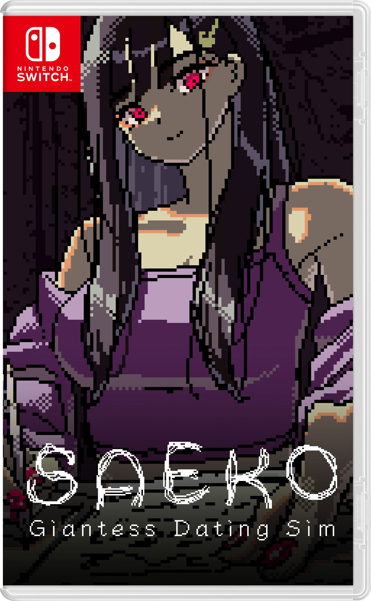 SAEKO: Giantess Dating Sim (Cover - Asian) for Nintendo Switch