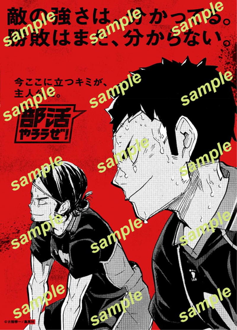 Sportiva Club Activities Special Issue [w/ Bukatsu Yarouze! Calendar, Haikyu!! Clear File] image 2