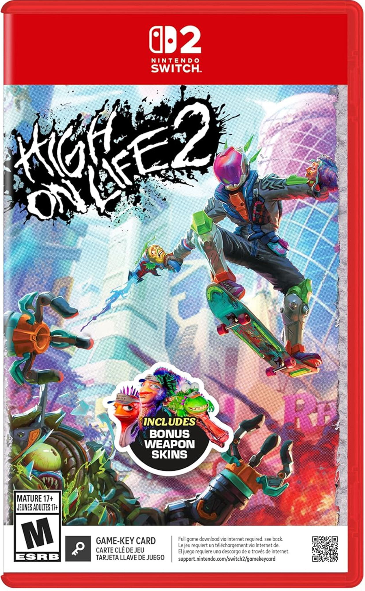 High on Life 2 Game Key Cart for Nintendo Switch 2