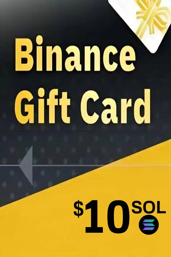 Binance Gift Card 10 USD (SOL) digital — Import Game Deal