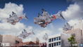 Evangelion 3.0+1.0 Thrice Upon a Time 1/72 Scale Pre-painted Assembled Plastic Model Kit: YAGR-3B UNAF Close Air Support VTOL Aircraft (Pre-painted Finished Model Ver.) thumbnail 13