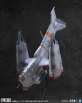 Evangelion 3.0+1.0 Thrice Upon a Time 1/72 Scale Pre-painted Assembled Plastic Model Kit: YAGR-3B UNAF Close Air Support VTOL Aircraft (Pre-painted Finished Model Ver.) thumbnail 6