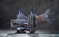 Evangelion 3.0+1.0 Thrice Upon a Time 1/72 Scale Pre-painted Assembled Plastic Model Kit: YAGR-3B UNAF Close Air Support VTOL Aircraft (Pre-painted Finished Model Ver.) thumbnail 7
