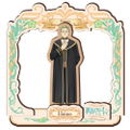 Frieren: Beyond Journey's End Wooden Chara Stand Heiter thumbnail 1