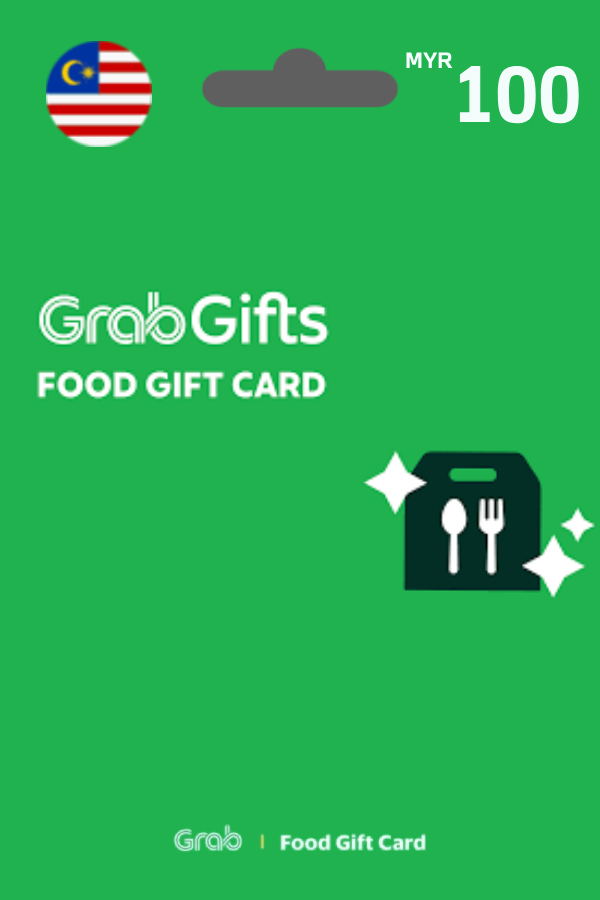 GrabFood Gift Card 100 MYR | Malaysia Account digital — Import Game Deal