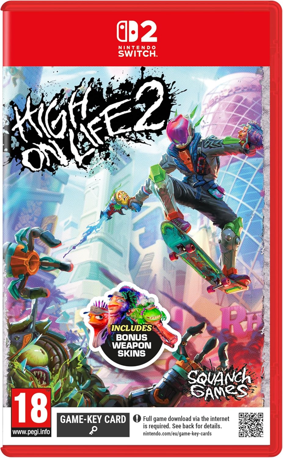 High on Life 2 Game Key Cart for Nintendo Switch 2
