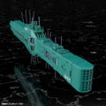 Legend of the Galactic Heroes 1/3000 Scale Plastic Model Kit: Free Planets Alliance 13th Fleet Flagship Hyperion thumbnail 16