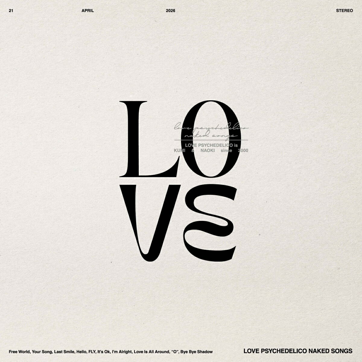 Love Psychedelico Naked Songs [Limited Edition] (Vinyl) (Love