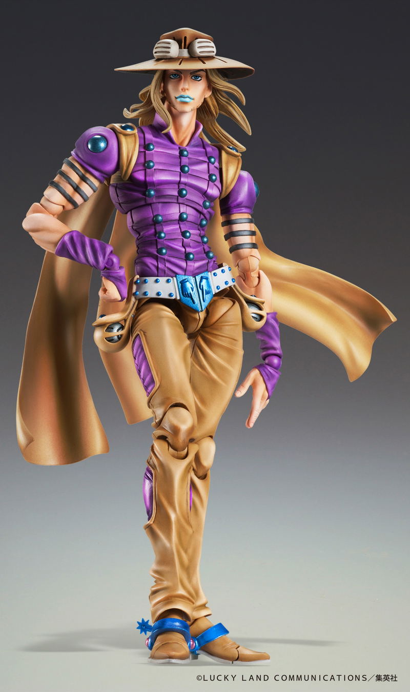 Super Action Statue JoJo's Bizarre Adventure Part VII Steel Ball Run: Gyro Zeppeli Ver. 1.5 (Re-run) image 2
