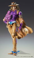 Super Action Statue JoJo's Bizarre Adventure Part VII Steel Ball Run: Gyro Zeppeli Ver. 1.5 (Re-run) thumbnail 3