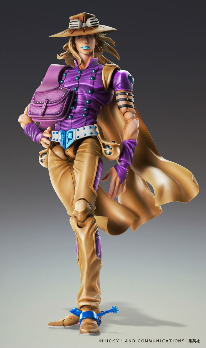 Super Action Statue JoJo's Bizarre Adventure Part VII Steel Ball Run: Gyro Zeppeli Ver. 1.5 (Re-run) image 3