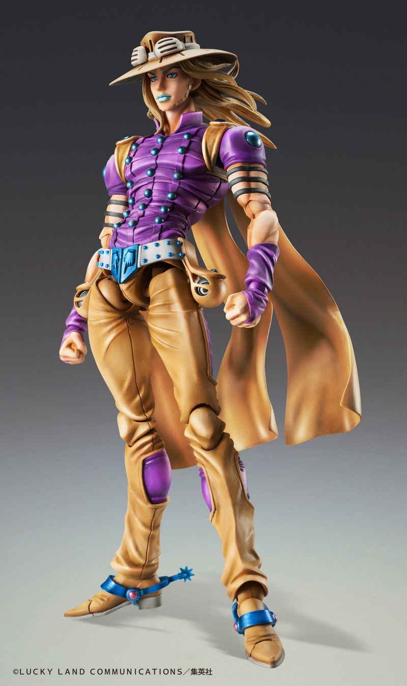 Super Action Statue JoJo's Bizarre Adventure Part VII Steel Ball Run: Gyro Zeppeli Ver. 1.5 (Re-run) image 4