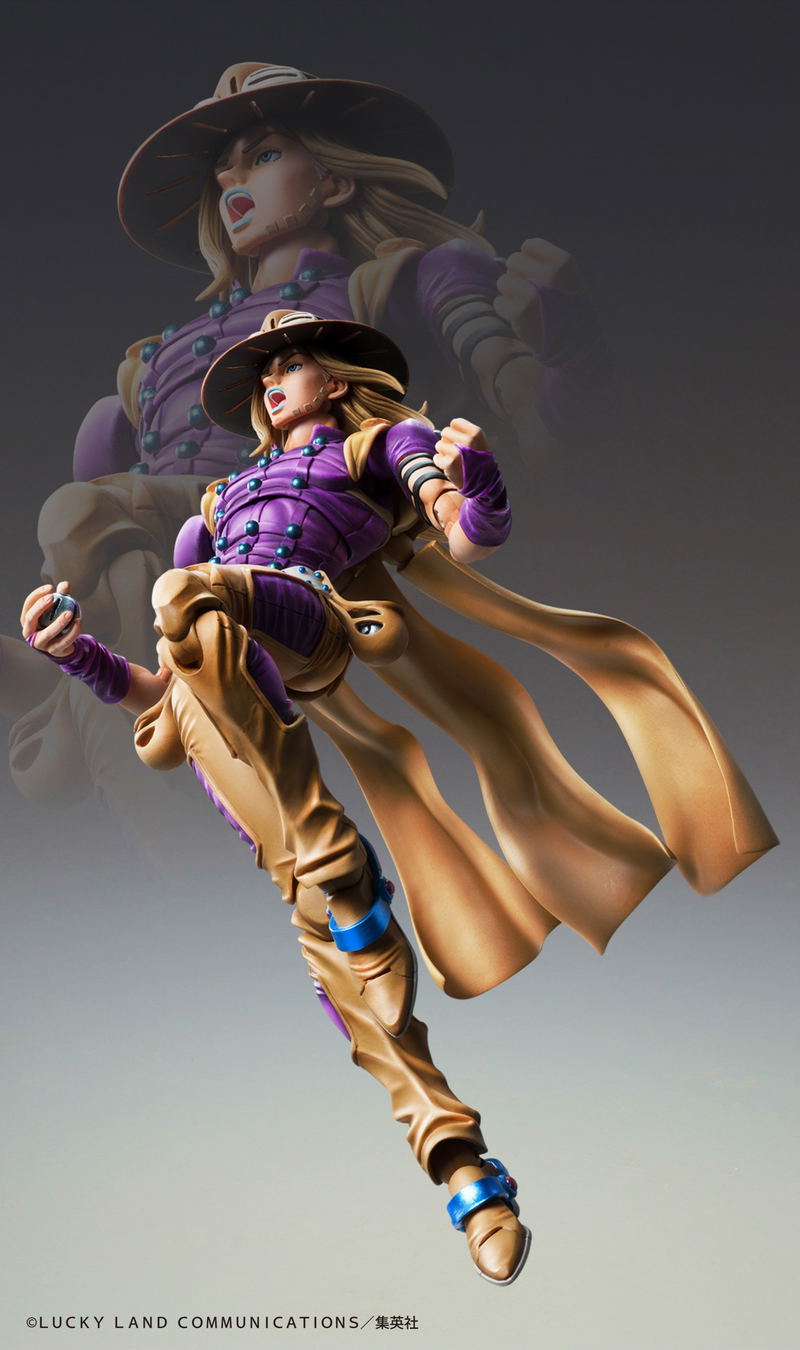Super Action Statue JoJo's Bizarre Adventure Part VII Steel Ball Run: Gyro Zeppeli Ver. 1.5 (Re-run) image 5