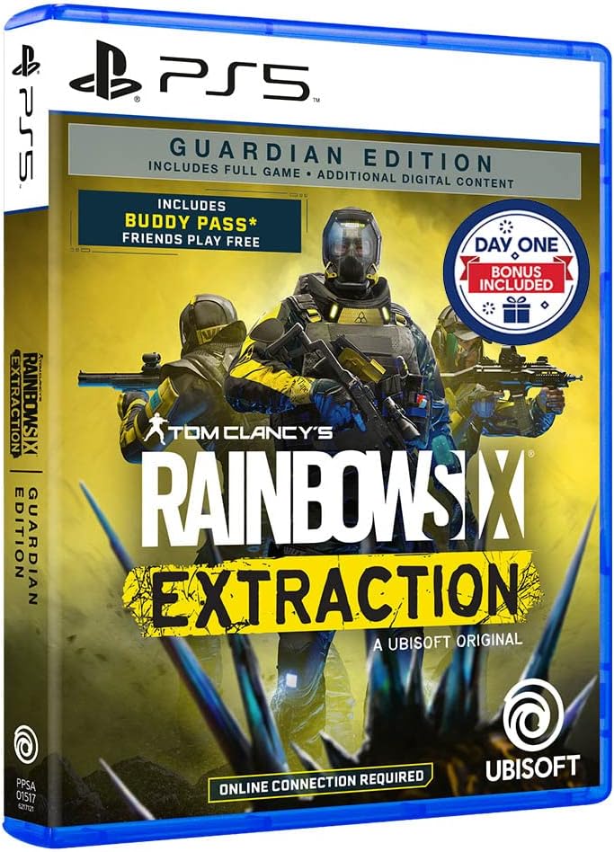 Tom Clancy's Rainbow Six Extraction [Guardian Edition] (Cover - English) — Import Game Deal