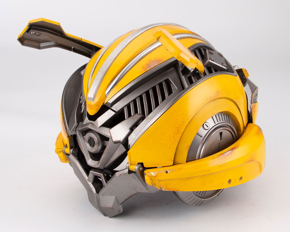 bumblebee motorcycle helmet that transforms Voice Activated 1/1 Scale Wearable and remotely controllable Bumblebee Mask Bumblebee Transformer Motorcycle