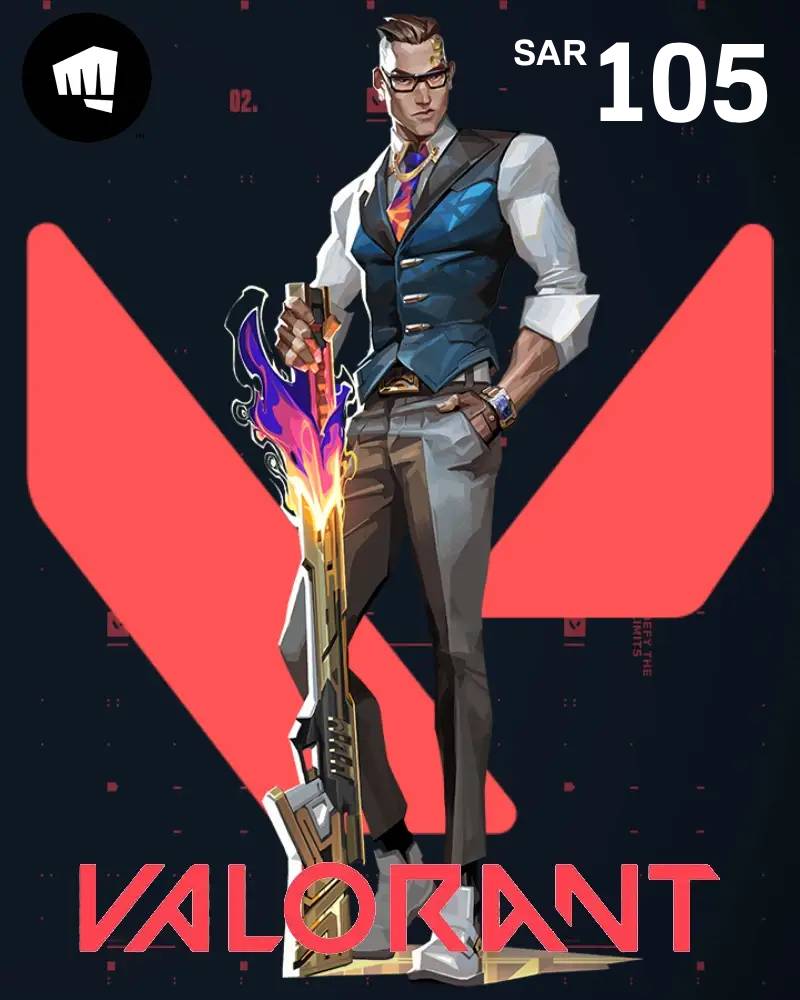 Valorant Gift Card SAR 105 | Saudi Arabia Account digital — Import Game Deal
