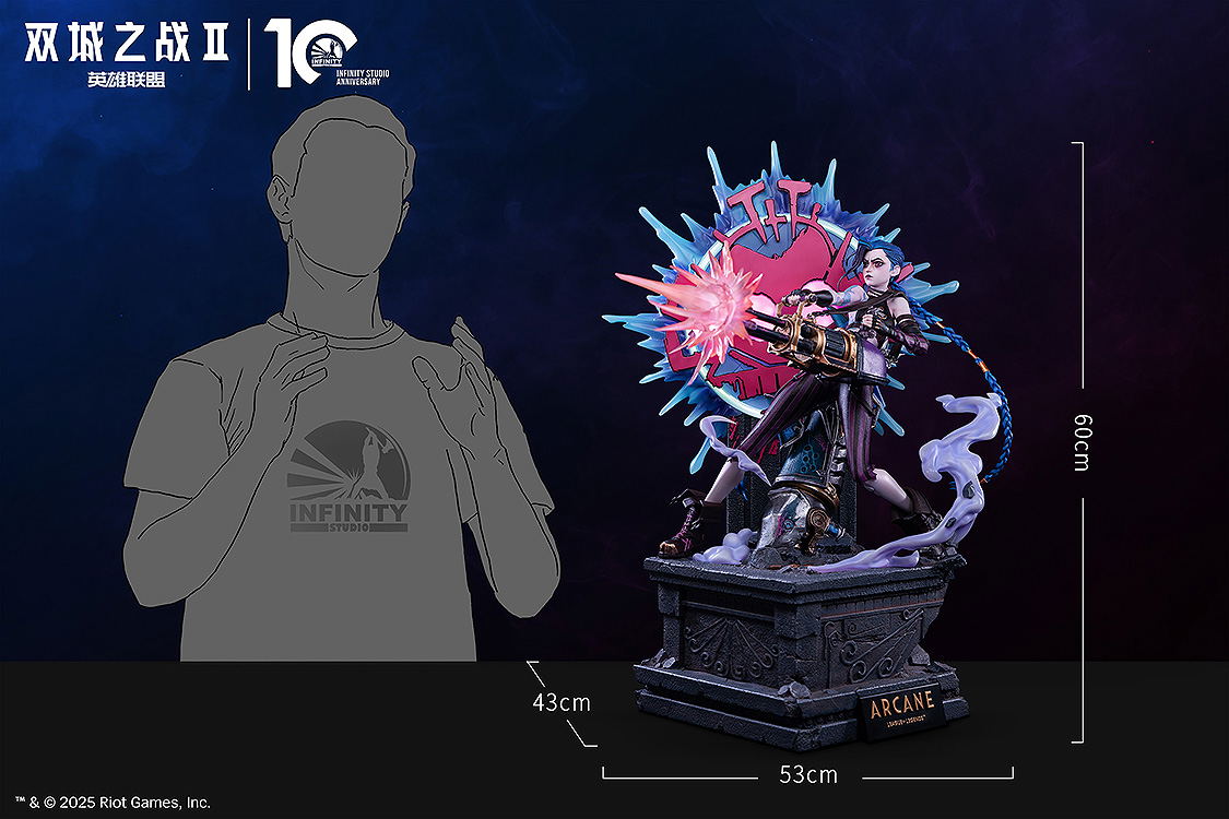 Arcane Season 2 1/4 Scale Pre-Painted Figure: Infinity Studio x
