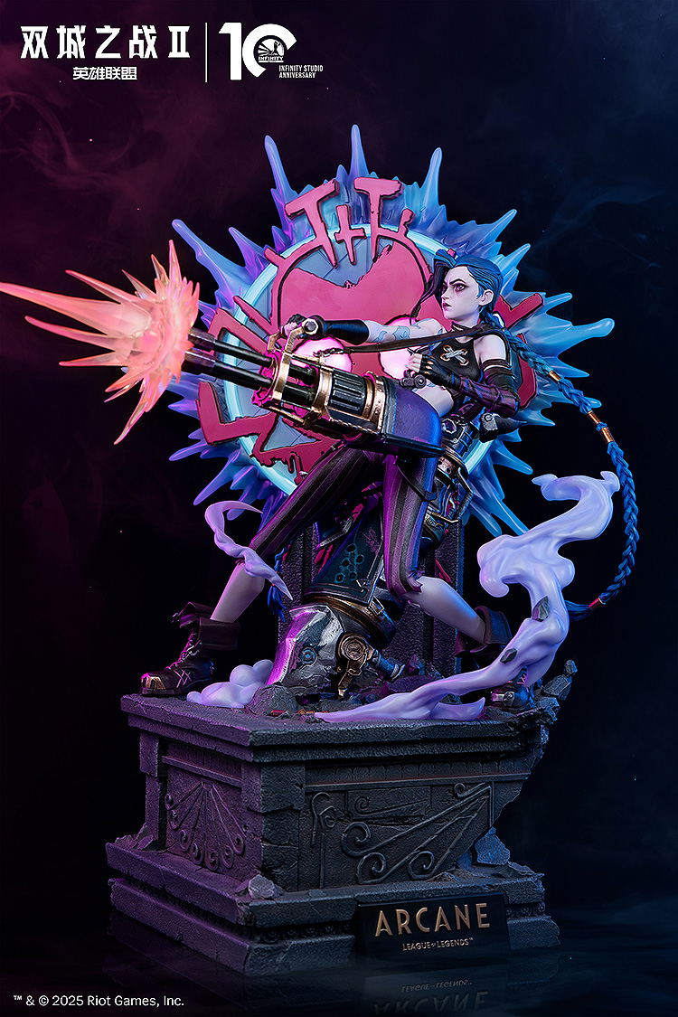 Arcane Season 2 1/4 Scale Pre-Painted Figure: Infinity Studio x Arcane Jinx image 2