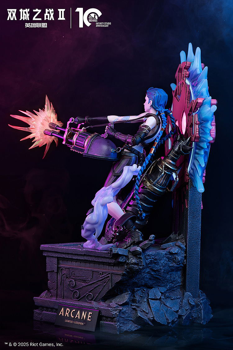 Arcane Season 2 1/4 Scale Pre-Painted Figure: Infinity Studio x Arcane Jinx image 3