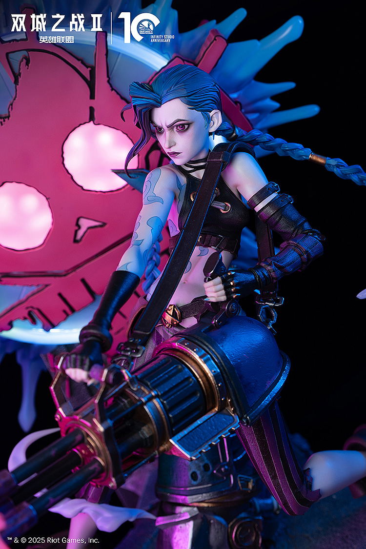 Arcane Season 2 1/4 Scale Pre-Painted Figure: Infinity Studio x Arcane Jinx image 4