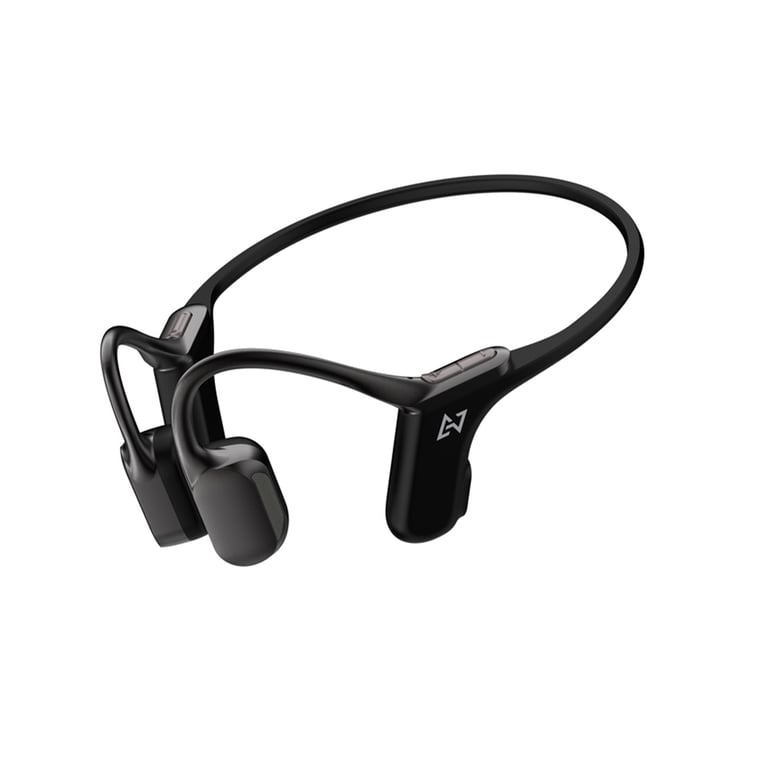 AVIOT WB-E1M Bone Conduction Bluetooth Headset (Black) image 1