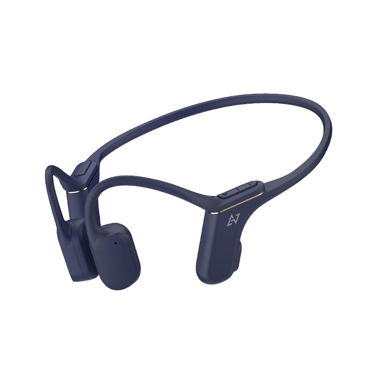 AVIOT WB-P1 Bone Conduction Bluetooth Headset [Navy Blue] 適用於 Android, iOS
