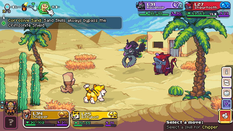 Coromon: Rogue Planet <span class="ext" style="background-color: #2a475e; color: #FFFFFF;">STEAM</span> <span class="ext ext_digital">digital</span> image 9
