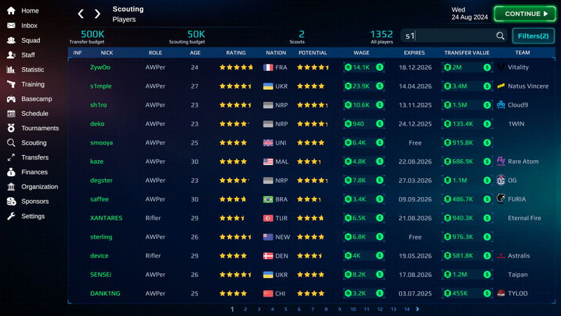 Esports Manager 2026 <span class="ext" style="background-color: #2a475e; color: #FFFFFF;">STEAM</span> <span class="ext ext_digital">digital</span> image 6