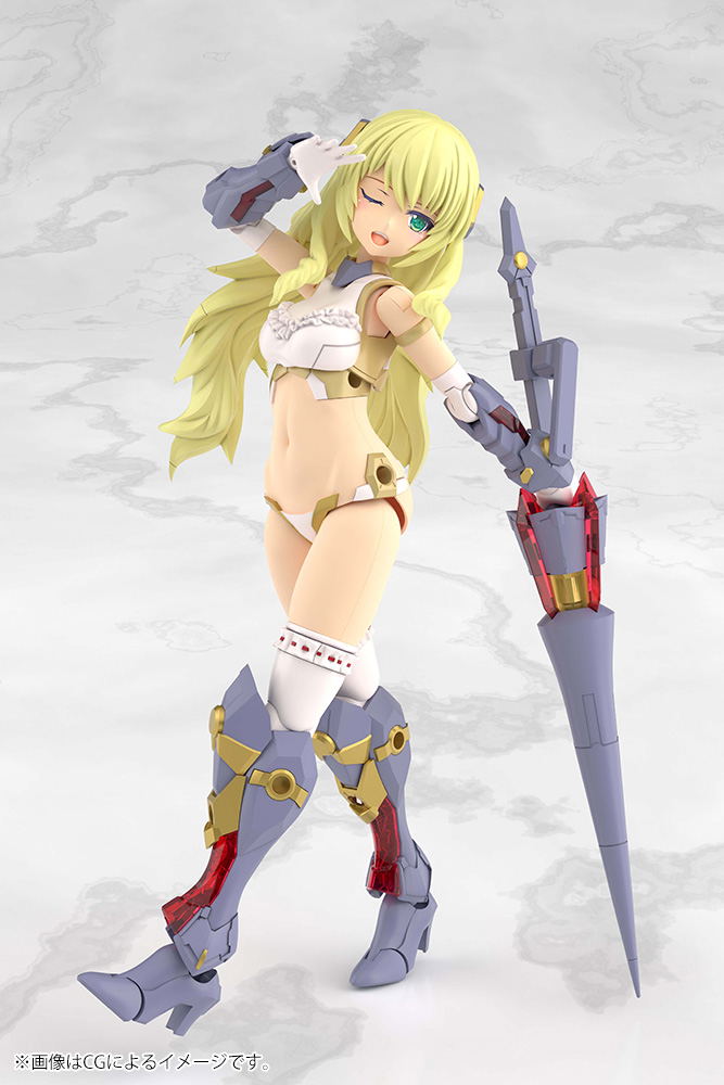 Frame Arms Girl Grande Scale Plastic Model Kit: Durga I image 8
