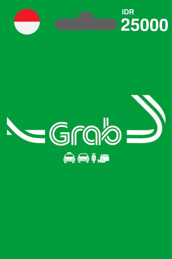 GrabRides Gift Card 25,000 IDR | Indonesia Account digital — Import Game Deal