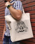 Hatsune Miku Large Tote Bag Namikaze Bon Ver. (Natural) thumbnail 2