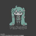 Hatsune Miku T-shirt Ria Ver. (Sumi | Size M) thumbnail 2