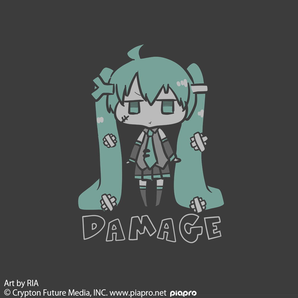 Hatsune Miku T-shirt Ria Ver. (Sumi | Size S)