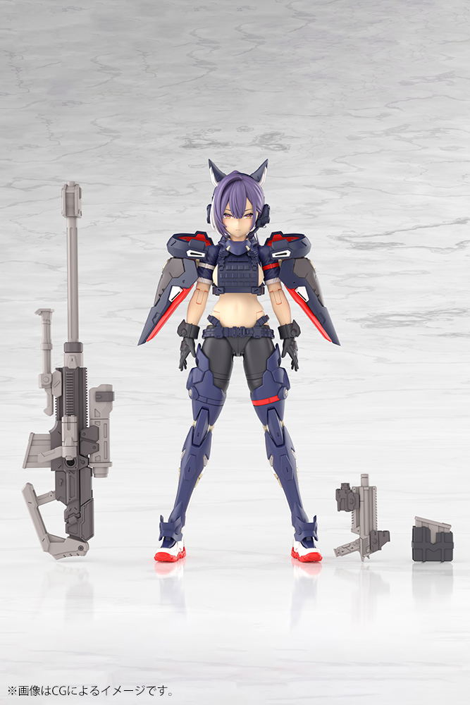 Megami Device 1/1 Scale Plastic Model Kit: Yggdrasis Skoll Sharpshooter image 14