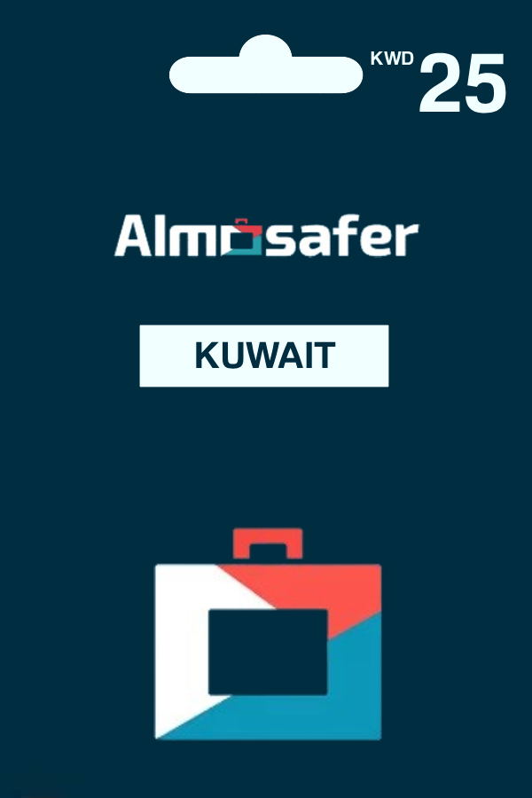 Almosafer Gift Card 25 KWD | Kuwait Account digital — Import Game Deal