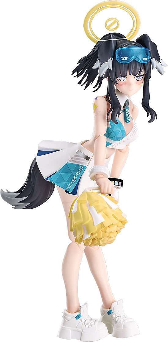 Blue Archive Pre-painted Posable Figure: Hyper Body Hibiki (Cheer Squad)