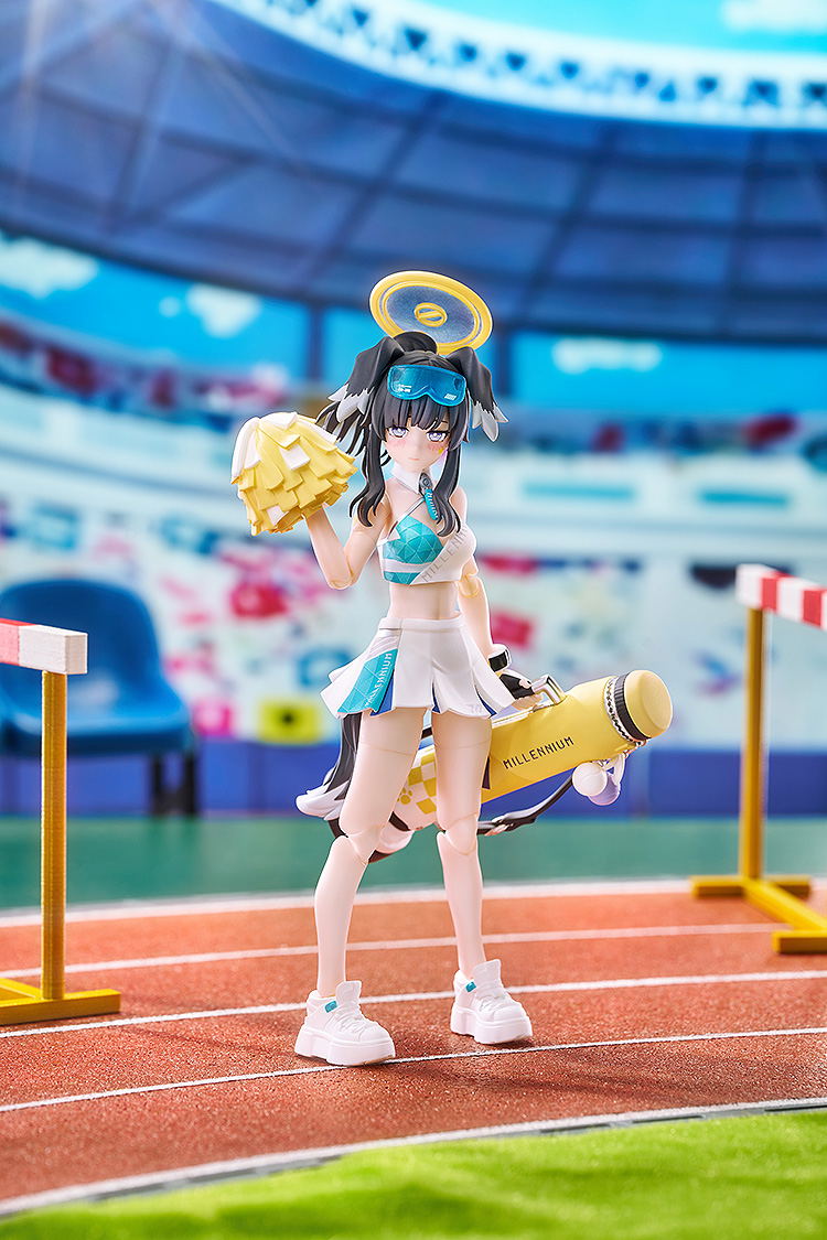 Blue Archive Pre-painted Posable Figure: Hyper Body Hibiki (Cheer Squad) image 12