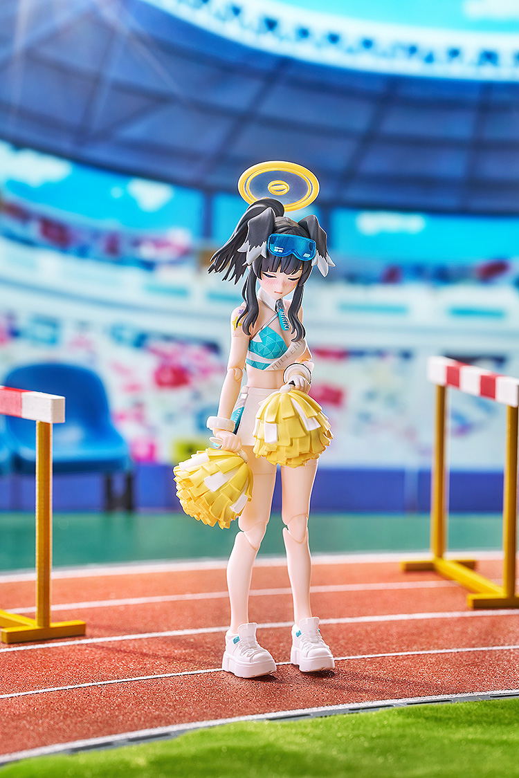 Blue Archive Pre-painted Posable Figure: Hyper Body Hibiki (Cheer Squad) image 13