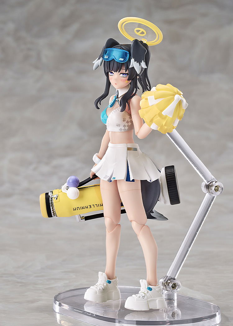Blue Archive Pre-painted Posable Figure: Hyper Body Hibiki (Cheer Squad) image 3