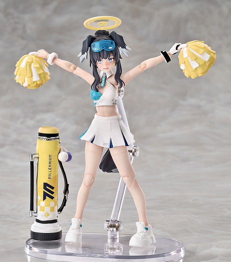Blue Archive Pre-painted Posable Figure: Hyper Body Hibiki (Cheer Squad) image 6