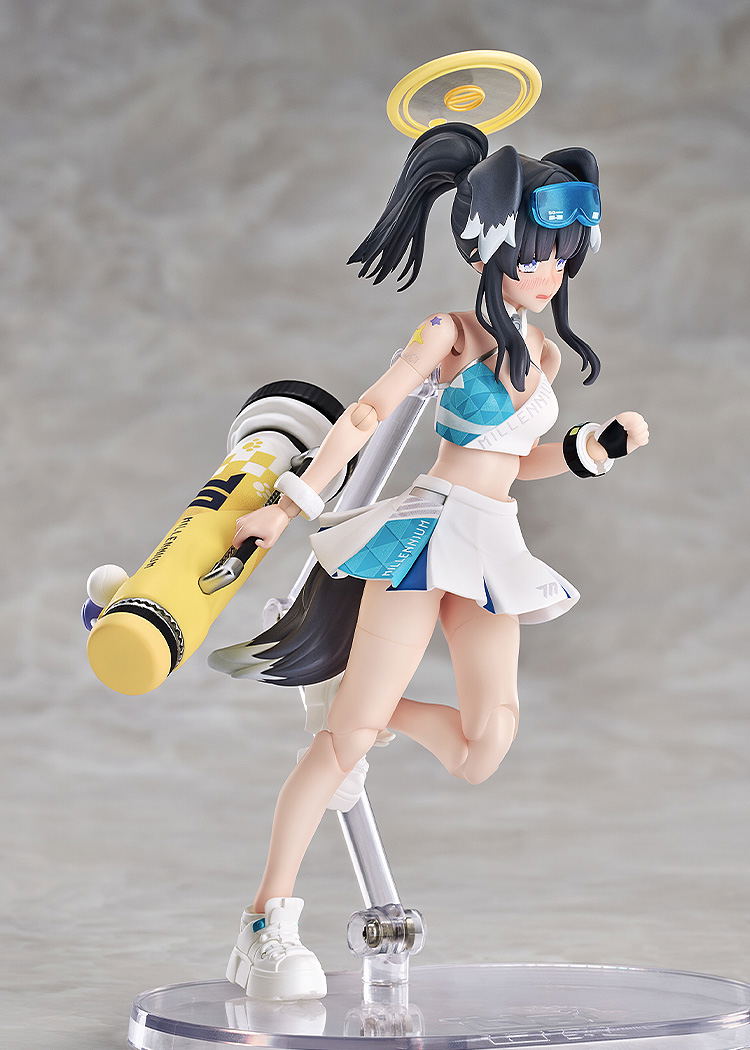 Blue Archive Pre-painted Posable Figure: Hyper Body Hibiki (Cheer Squad) image 7