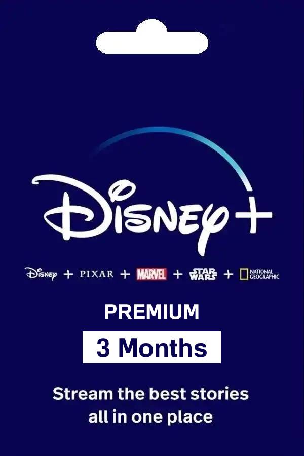 DisneyPlus Premium 3 Months Subscription | South Korea Account Only digital