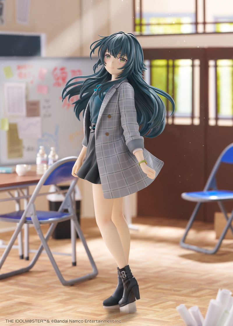 Gakuen Idolmaster 1/7 Scale Pre-Painted Figure: Tsukimura Temari image 9