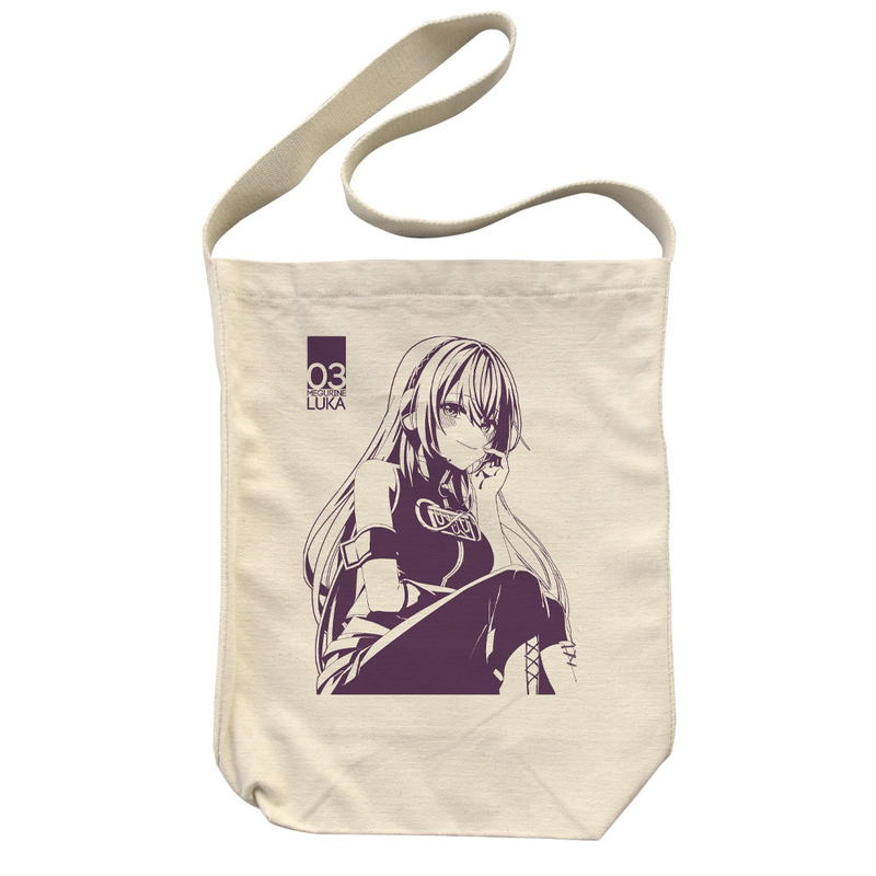 Megurine Luka Shoulder Tote Bag Hinata Mizuiro Ver. (Natural) image 1
