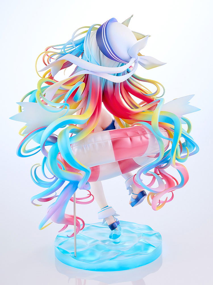 No Game No Life 1/7 Scale Pre-Painted Figure: Shiro Sailor-Style Swimsuit Ver. image 5