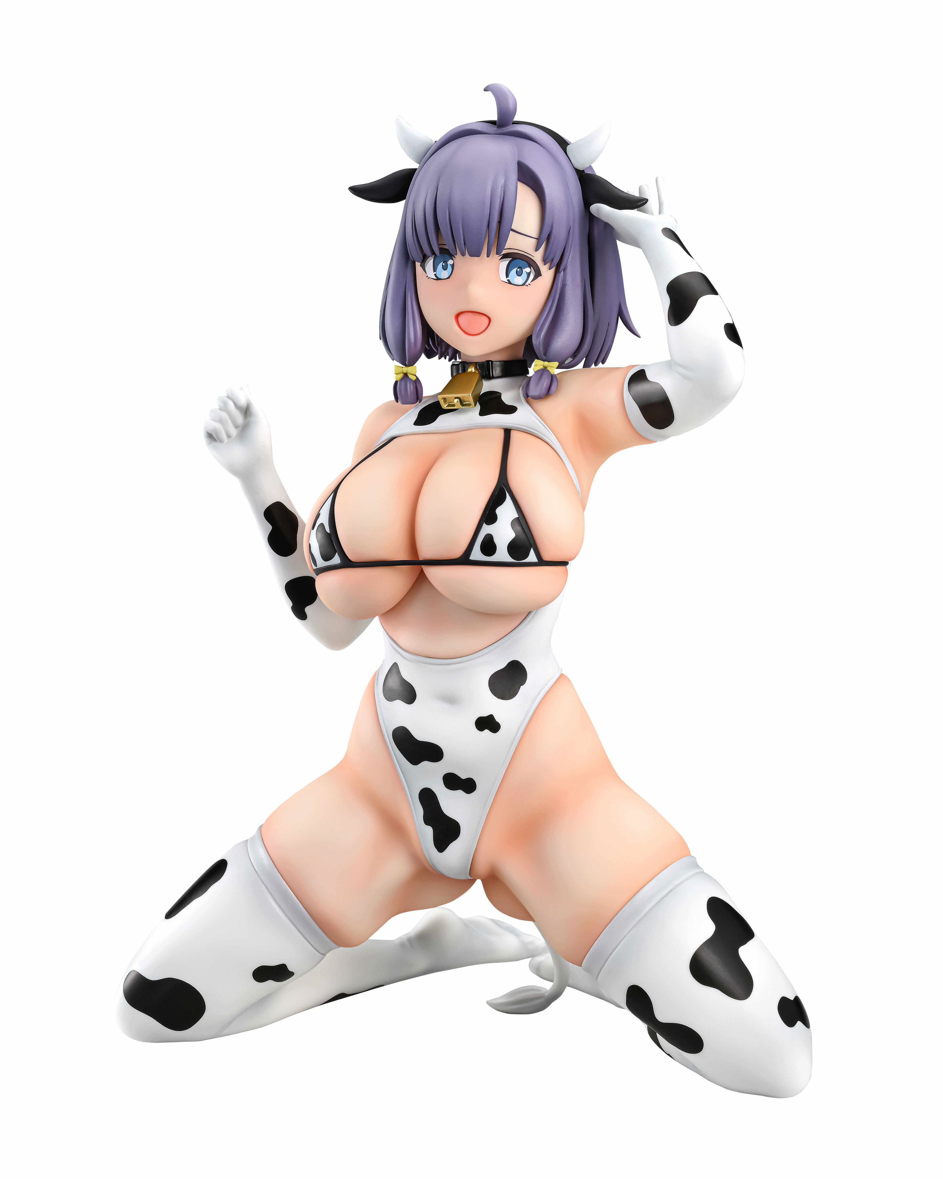 Nukitashi the Animation 1/5 Scale Pre-Painted Figure: Hotori Misaki Cow Print Costume